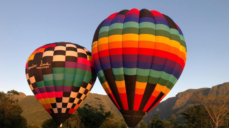 Passeio de Balão nos Canyons em SC